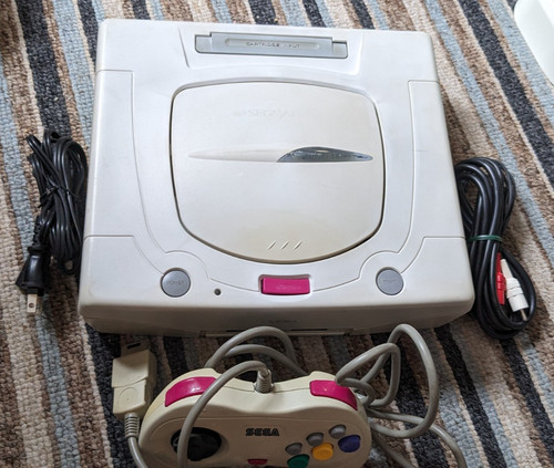 Console sega saturn - console,