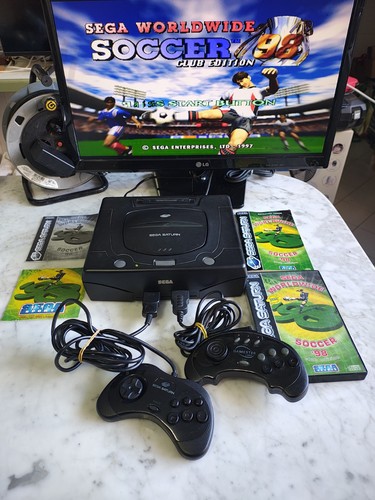 Consola sega saturn - sega, +
