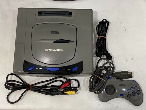 Console sega saturn - sega, grigia