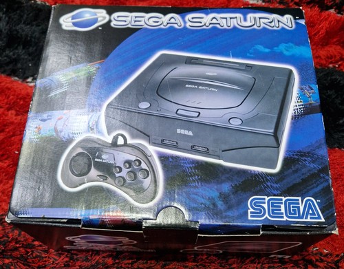 Console sega saturn scatola - console,