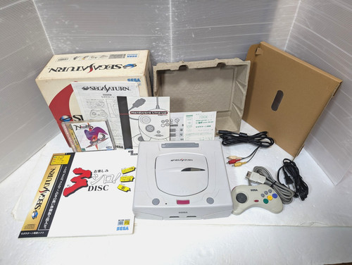Console bianca sega - sega, saturn