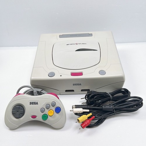 Console sega saturn bianca - console,