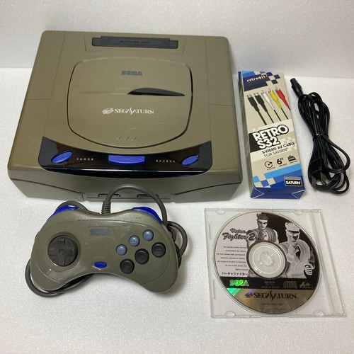 Console sega saturn - sega, grigia