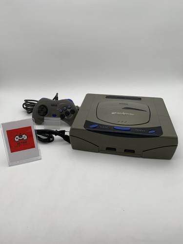 Console sega saturn grigia - console,