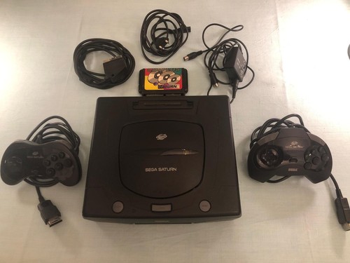 Console sega saturn completa - sega,