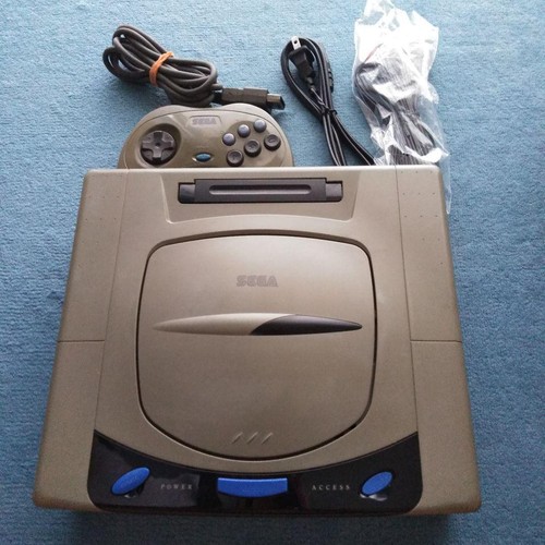 Console sega saturn grigia - console,