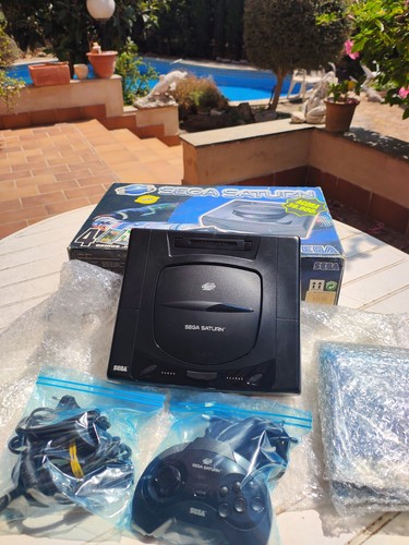 Consola sega saturn mk1 caja - sega,