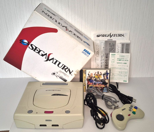Console sega saturn scatola - console,