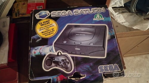 Sega saturn pal con - saturn, scatola