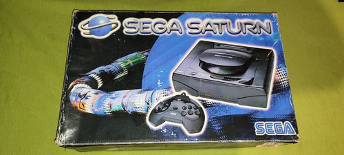 Console sega saturn completa - sega,