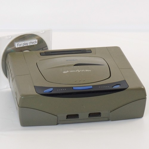 Console sega saturn grigio - console,