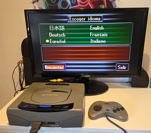 Sega saturn japonesa hz - sega, 60