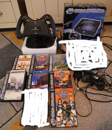 Pacchetto console sega saturn - pacchetto,