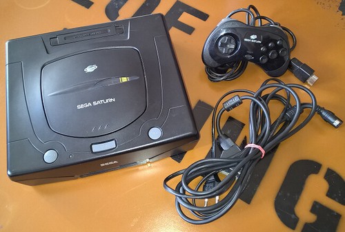 Console sega saturn - saturn, 2