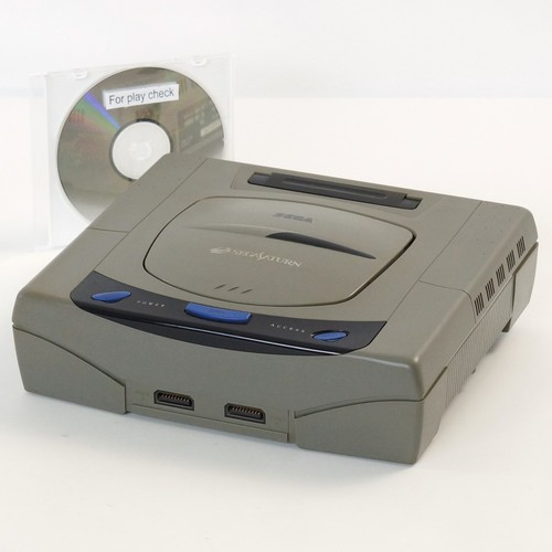 Console sega saturn grigio - console,
